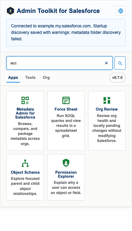 Popup search suggestions