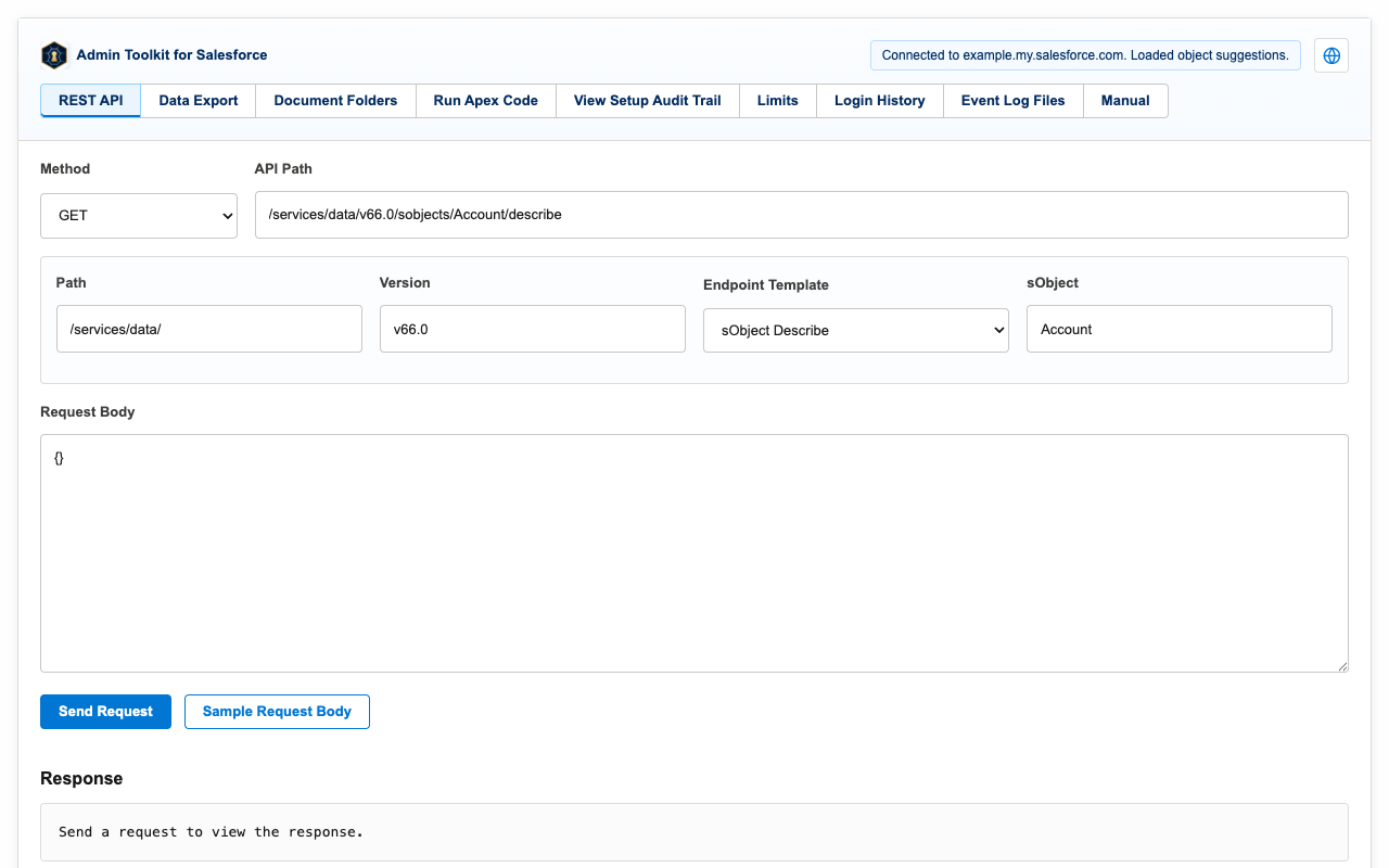 REST request builder